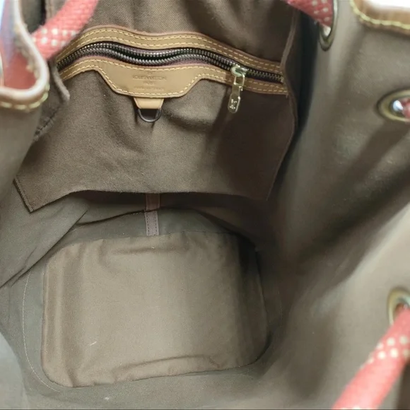 Louis Vuitton LV Cup 1995 America’s Cup Red Canvas Bucket Bag Vintage Rare - Picture 8 of 10